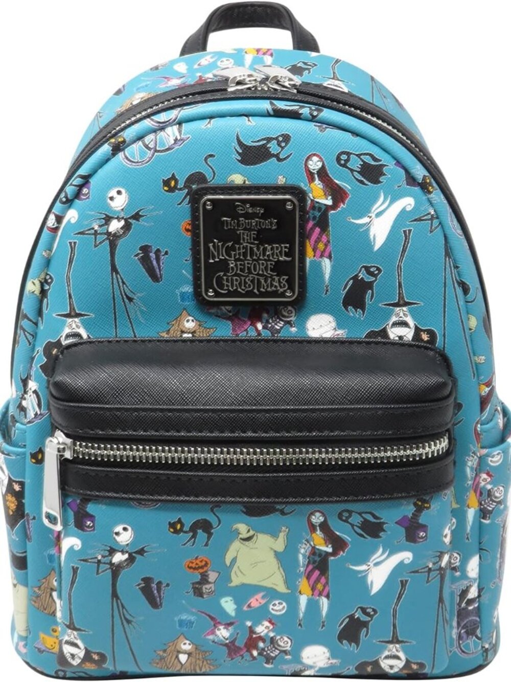 Loungefly Disney Nightmare Before Christmas Allover Print Mini Backpack